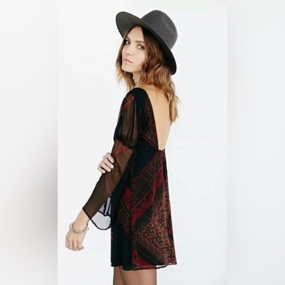 Stone Cold Fox 🦊 Montana Violante Print Dress XS/S aka 1 - Picture 4 of 9